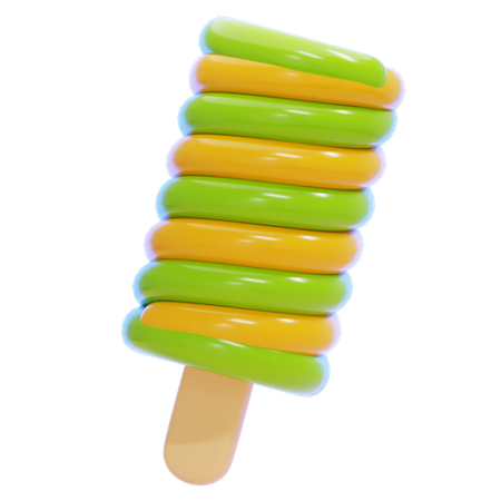 Ice Cream Twister  3D Icon