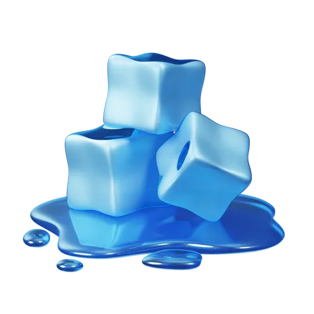 Ice Cube  3D Icon