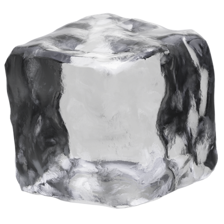 Ice Cube  3D Icon