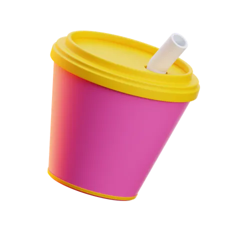 Ice Cup  3D Icon