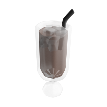 Ice drink  3D Icon