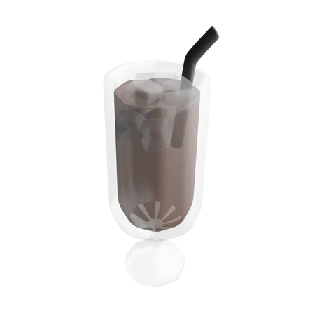 Ice drink  3D Icon