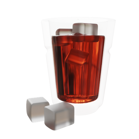 Ice Drinks  3D Icon