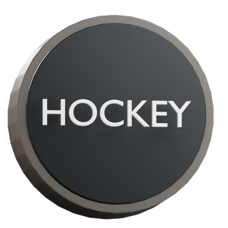 Ice Hockey  3D Icon