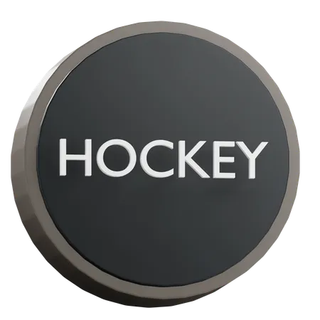 3 D Ice Hockey Icon Illustration With Alpha Background 3D Icon