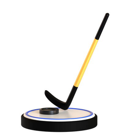 Ice hockey  3D Icon