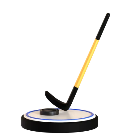 Ice hockey  3D Icon