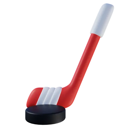 Ice Hockey  3D Icon