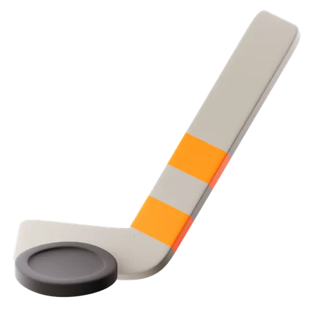 Ice Hockey  3D Icon