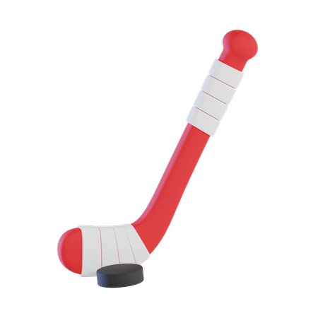 Ice Hockey  3D Icon