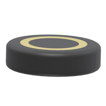 ICE HOCKEY PUCK  3D Icon