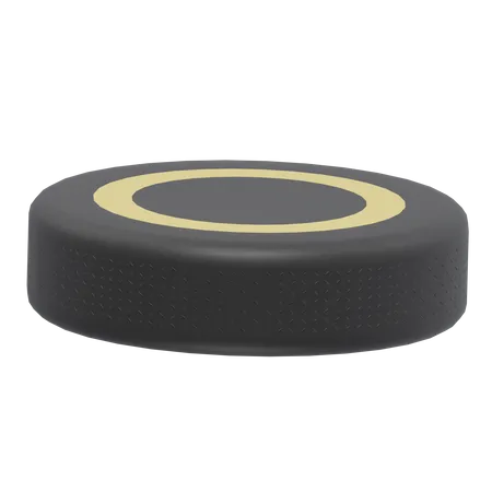 ICE HOCKEY PUCK  3D Icon