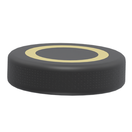 ICE HOCKEY PUCK  3D Icon