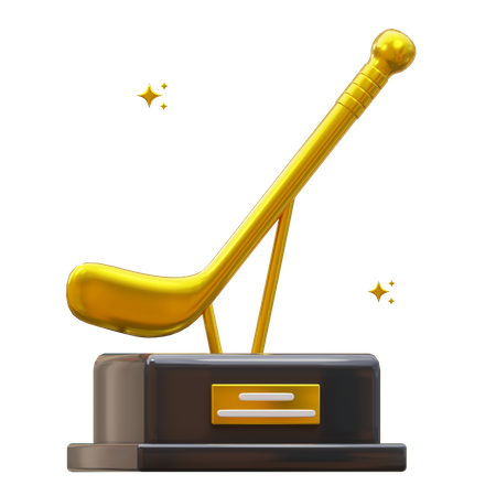 Ice Hockey Trophy  3D Icon