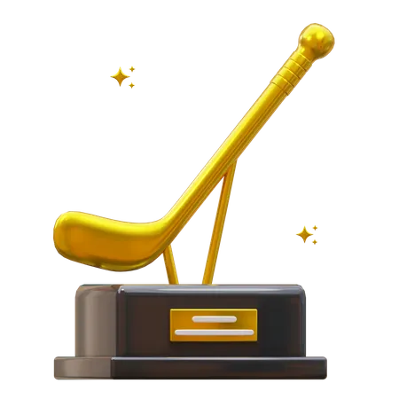 Ice Hockey Trophy  3D Icon