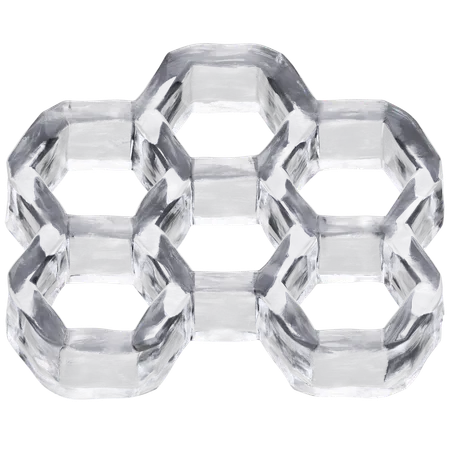 Ice HoneyComb  3D Icon