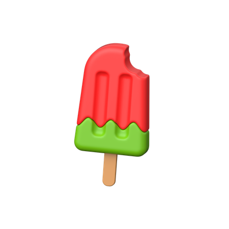 Ice Lolly  3D Icon