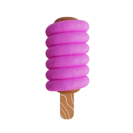 Ice Lolly  3D Icon