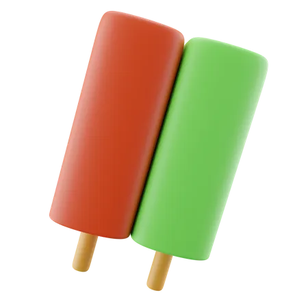 Ice Lolly  3D Icon