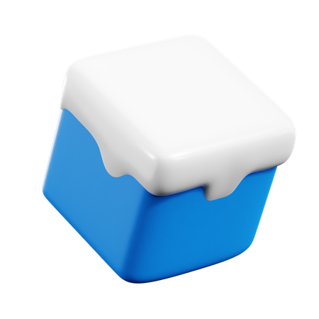 Ice page  3D Icon