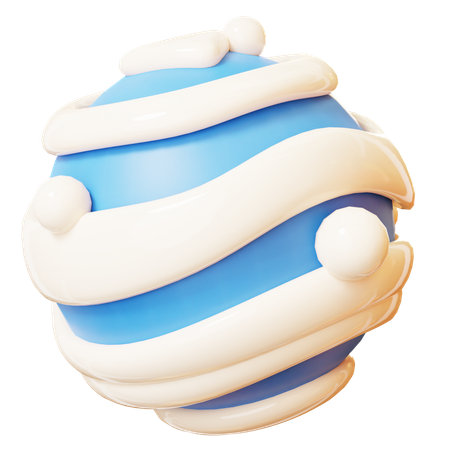 Ice Planet  3D Icon