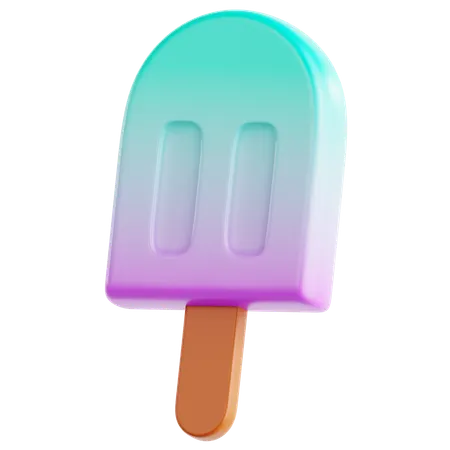 Ice Pop  3D Icon