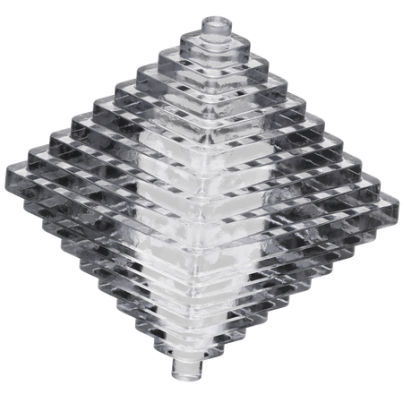 Ice Pyramid  3D Icon