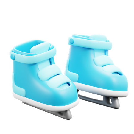 Ice Skate  3D Icon