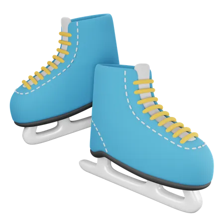 Ice Skate  3D Icon