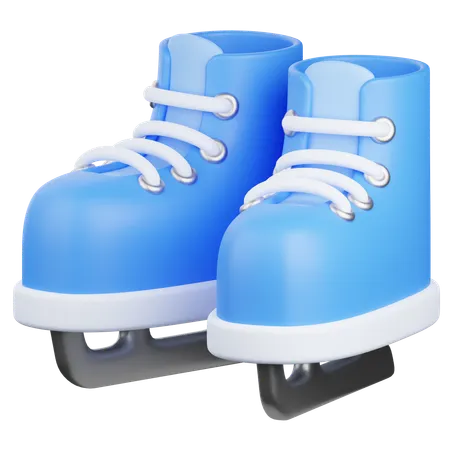 Ice Skate  3D Icon