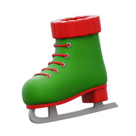 Ice Skate  3D Icon