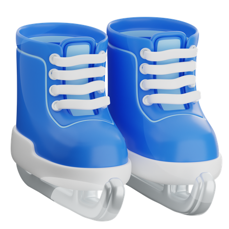 Ice Skate  3D Icon