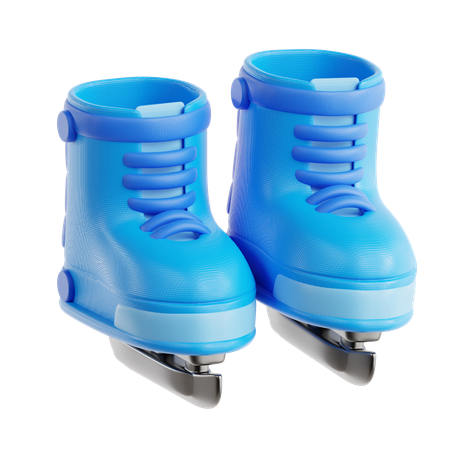 Ice Skate  3D Icon