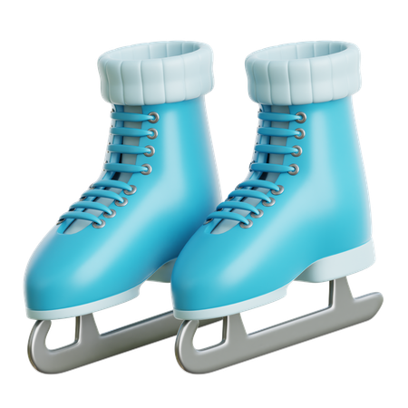 Ice Skate  3D Icon