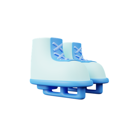Ice Skate  3D Icon