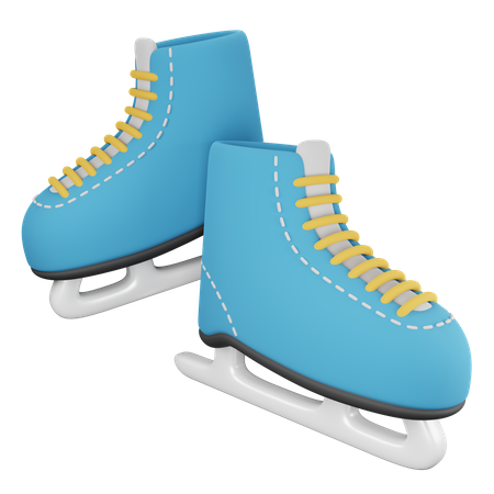 Ice Skate  3D Icon