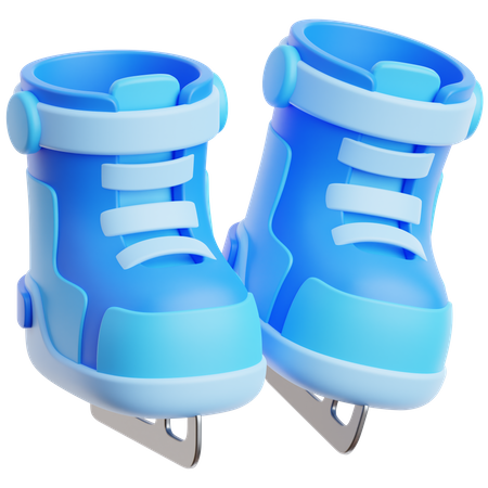 Ice Skate  3D Icon