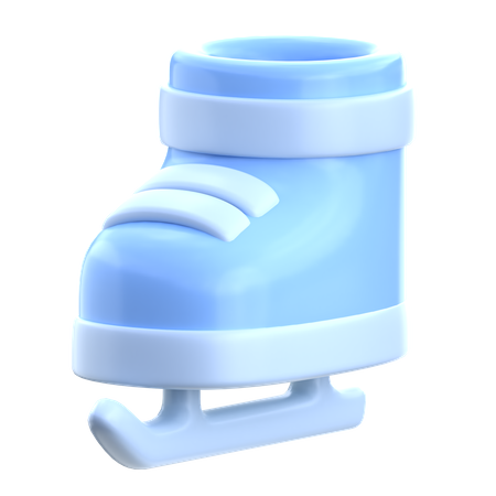 Ice Skate  3D Icon