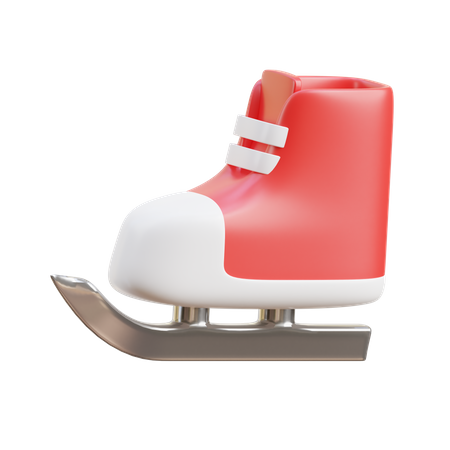Ice Skate Shoes  3D Icon