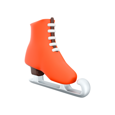 Ice Skates  3D Icon