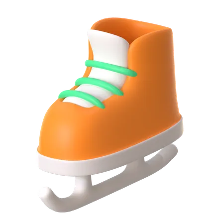 Ice Skating  3D Icon
