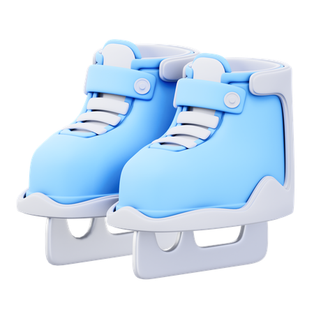 Ice skating  3D Icon