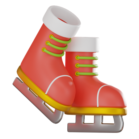 Ice Skating  3D Icon