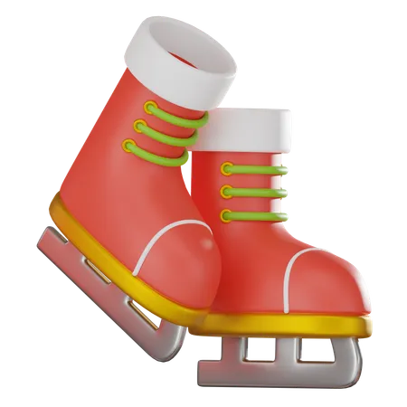 Ice Skating  3D Icon