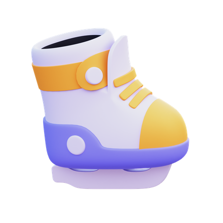 Ice Skating  3D Icon