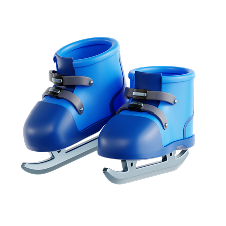 Ice Skating  3D Icon