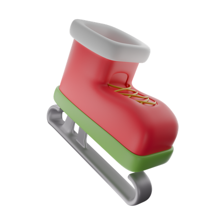 Ice Skating  3D Icon