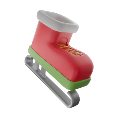 Ice Skating  3D Icon