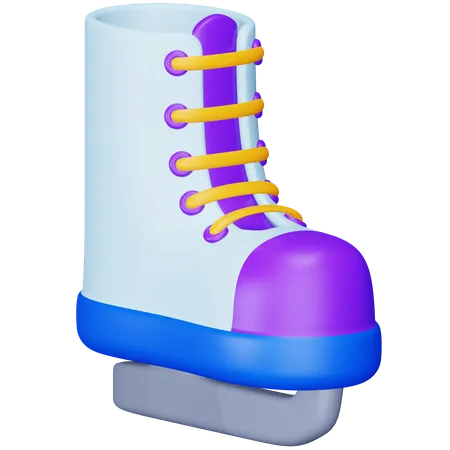 Ice Skating  3D Icon