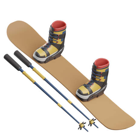 Ice Skating  3D Icon
